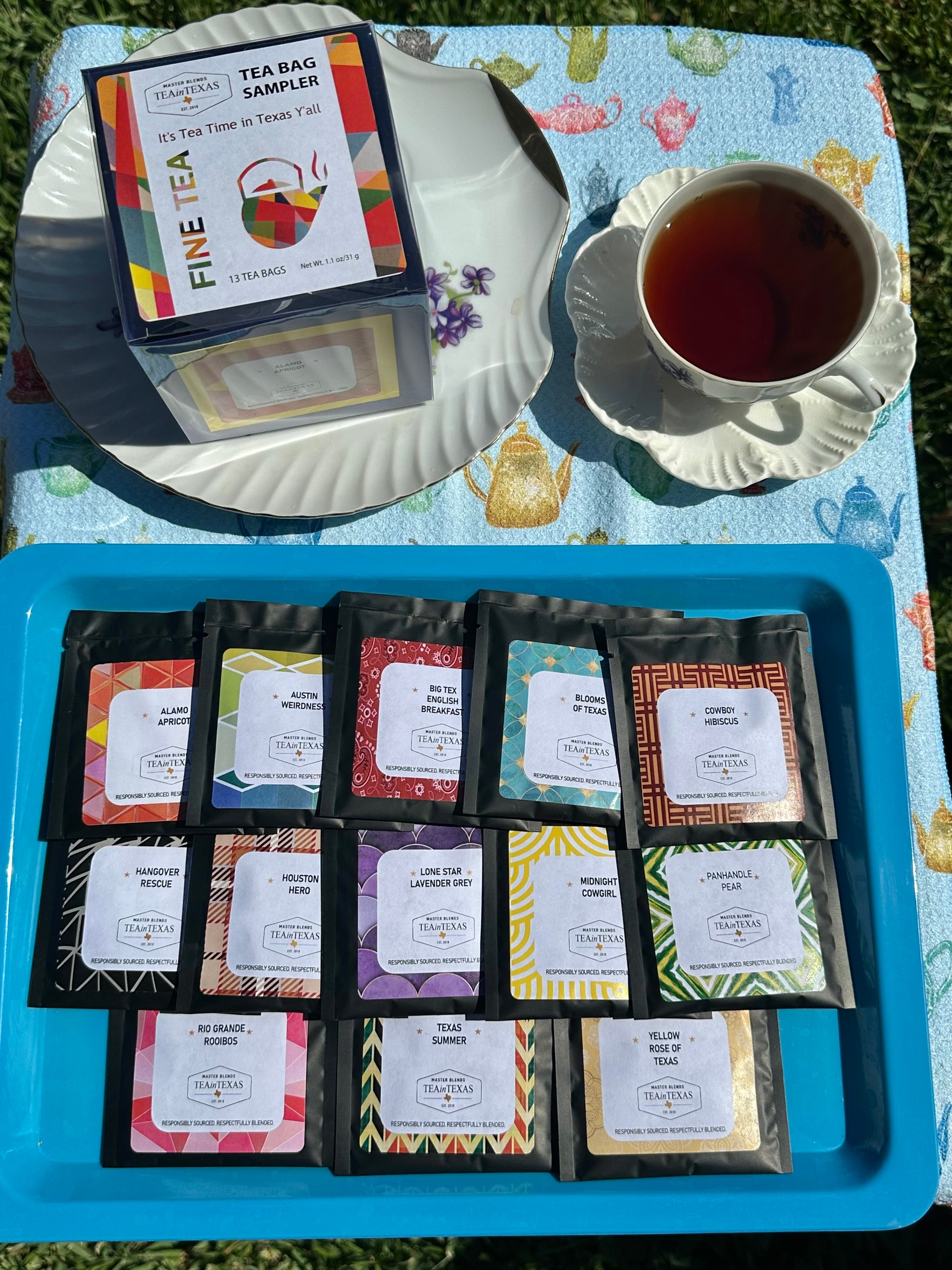 The TEA CUBE Gift Set | 13 Tea Bags | TEAinTEXAS – TEAinTEXAS
